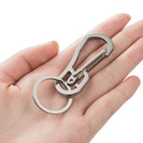Metal Keyring Stainless Steel Keychain Holder Lightweight Car Key Chain