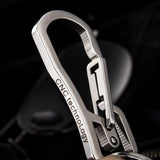 Metal Keyring Stainless Steel Keychain Holder Lightweight Car Key Chain
