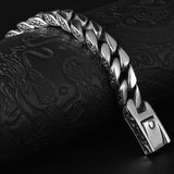 Metal Retro Bracelet Men Totem Charm Bracelet Men Jewelry