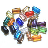 Multicolor Austrian Crystal Glass Spacer Beads 6x12MM