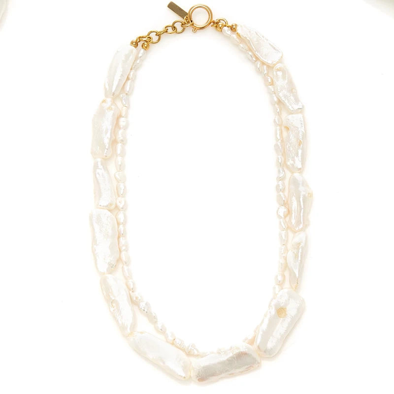 Baroque Pearl Necklace Ladies Party Banquet Accessories