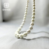 Elegant Multilayer Shell Pearl Necklace for Women