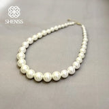 Elegant Multilayer Shell Pearl Necklace for Women