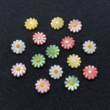 10 Pcs Daisy Pearl Shell Beads for DIY Jewelry Making