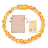 Natural Amber Baby Bracelet DIY Jewelry Gift