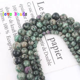 Natural Emeralds Beads Green Gems Stone Loose Round Beads 6/8/10/12mm