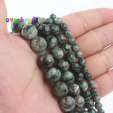 Natural Emeralds Beads Green Gems Stone Loose Round Beads 6/8/10/12mm