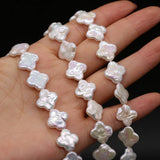 13x14mm Natural Freshwater Pearl Baroque Beads Plum-Shaped for DIY Jewelry