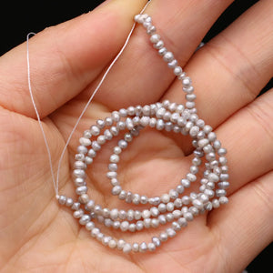 Natural Freshwater Grey Pearl Loose Beads for Jewelry Making