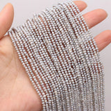 Natural Freshwater Grey Pearl Loose Beads for Jewelry Making