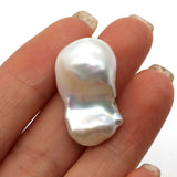 Baroque Natural Freshwater Pearl Necklace Earring Set