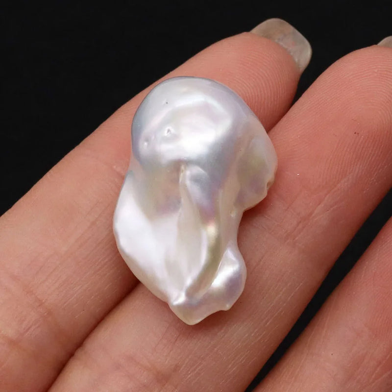 Baroque Natural Freshwater Pearl Necklace Earring Set