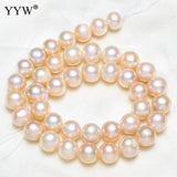 9-10mm Natural Freshwater Pearl Beads DIY Jewelry Making