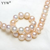 9-10mm Natural Freshwater Pearl Beads DIY Jewelry Making