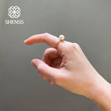 Natural Freshwater Pearl High Gloss Pearl Ring