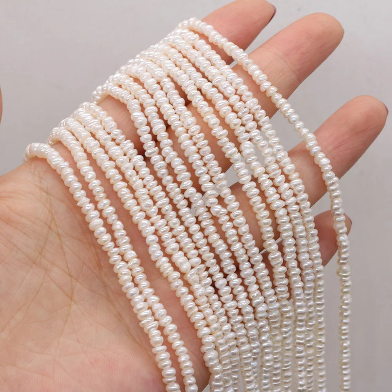 Natural Freshwater Pearl Beads 5-6mm for Jewelry Making