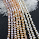 Purple Freshwater Pearl Flat Beads 3-12mm Jewelry DIY