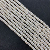 Purple Freshwater Pearl Flat Beads 3-12mm Jewelry DIY