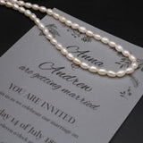 Natural Freshwater Pearl Rice Beads for DIY Charm Jewelry Making