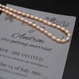 Natural Freshwater Pearl Rice Beads for DIY Charm Jewelry Making