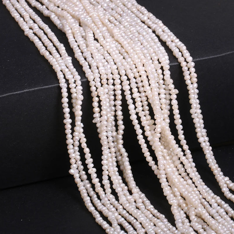 Natural Freshwater Pearl Loose Beads for DIY Jewelry Making