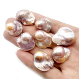 Baroque Freshwater Pearls Tail Beads Purple DIY Jewelry Making