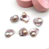 Baroque Freshwater Pearls Tail Beads Purple DIY Jewelry Making