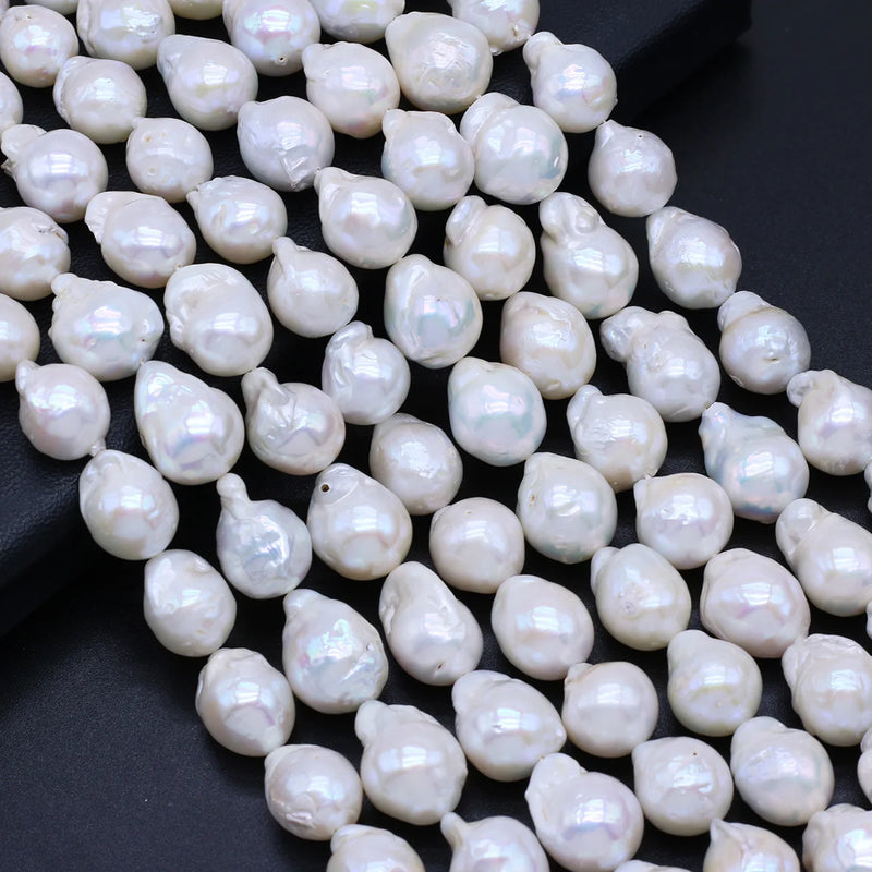 Natural Freshwater Pearls Baroque Beads 8-9mm DIY Jewelry