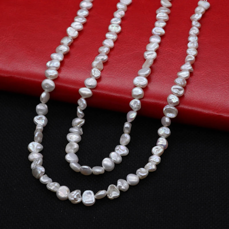 8-9mm Natural Baroque Pearl Loose Beads for DIY Jewelry Making