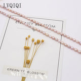Natural Freshwater Pearl Rice Beads Loose Pearls DIY Charm Bracelet Necklace