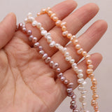 Natural Freshwater Pearl Beads 5-6 MM Jewelry Making DIY Accessory