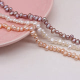 Natural Freshwater Pearl Beads 5-6 MM Jewelry Making DIY Accessory