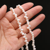 Natural Freshwater Pearl Beads 5-6 MM Jewelry Making DIY Accessory