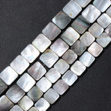 Natural Gray Shell Pendant for Jewelry Making