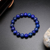 Natural Lapis Lazuli Stone Beads Bracelets for Women Men