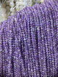 Natural Lavender Amethyst Faceted Beads for Jewelry Making