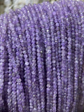 Natural Lavender Amethyst Faceted Beads for Jewelry Making