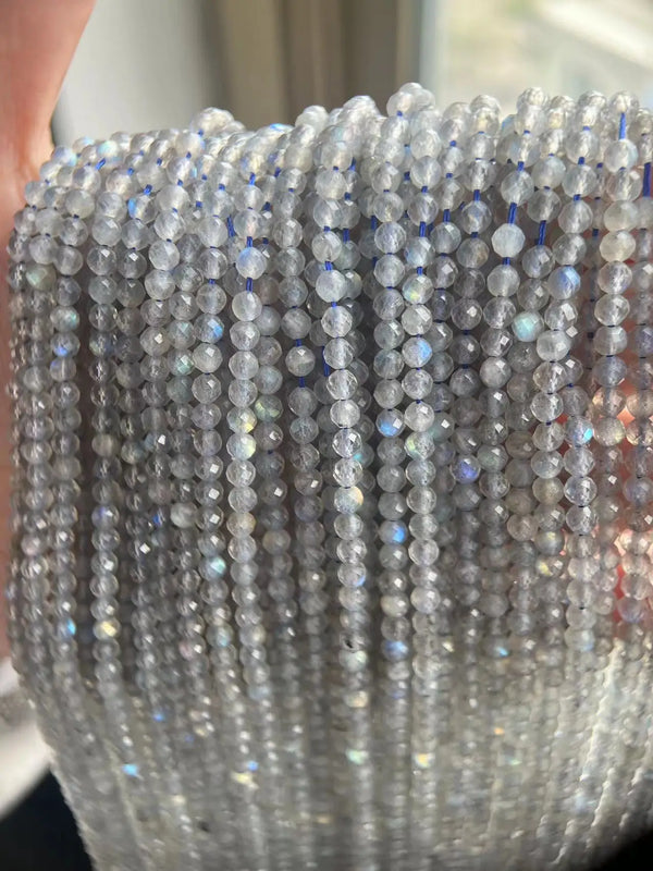 Natural Lavender Amethyst Faceted Beads for Jewelry Making