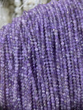 Natural Lavender Amethyst Faceted Beads for Jewelry Making