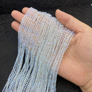 Natural Opal Faceted Beads for DIY Jewelry Making 2-4mm