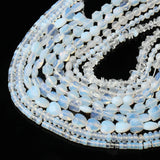 Natural Opal Faceted Round Heart Loose Beads for DIY Charms Jewelry