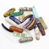 Natural Semi Treasure Stone Crystal Agate Pendant Reiki Charms