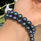 Natural Shell Beads Rainbow Pearl Loose Spacer Beads for Jewelry Making