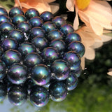 Natural Shell Beads Rainbow Pearl Loose Spacer Beads for Jewelry Making