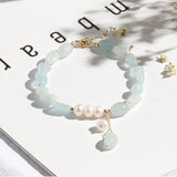 Natural Stone Pearl Bracelet Women Party Jewelry Gift