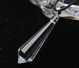 Natural Stone Quartz Crystal Pendant Rhombus Pendulum Pendants