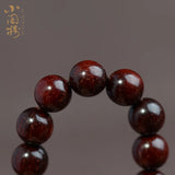 Natural Wood Lobular Red Sandalwood Bracelets 6/8mm