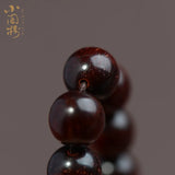 Natural Wood Lobular Red Sandalwood Bracelets 6/8mm