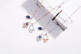 Devil's Eye Hand Lucky Crystal Pendant Necklace Chain Jewelry Gift