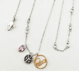 Crystal Clavicle Short Chain Pendant Necklace Birthday Gift